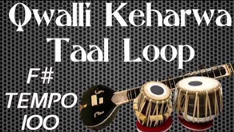 Best Qwalli Tabla Loop || Taal Keharwa Scale F# || 100 BPM || Gaurav Anmol Music || Rythem