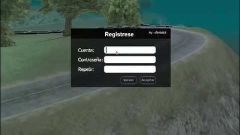 Login panel by ~ProtoN!