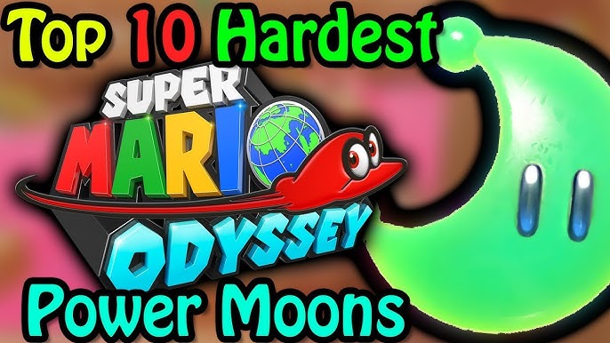 Super Mario Odyssey - Sand Kingdom Moon #78 - Poster Cleanup - YouTube
