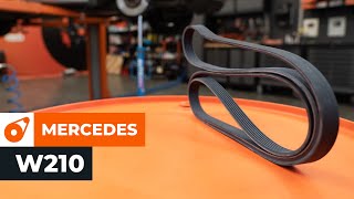 Montering Drivrem MERCEDES-BENZ G-CLASS: videoinstruktioner