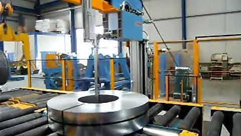 FROMM Automatic strapping machine - steel coil with PET