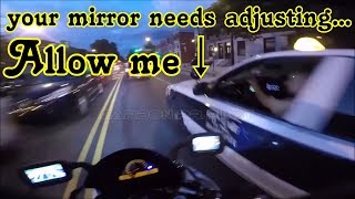 Motorcycle moments  philly  2017 mirror adjustments road rage