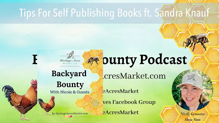 Tips For Self Publishing Books ft. Sandra Knauf (B...