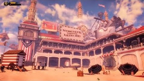 BioShock: Infinite The Collection Walkthrough Story Campaign Gameplay Part 4 - Scape