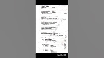 6th std science quarterly exam model question paper English medium