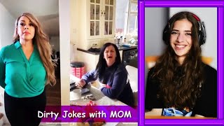 Dirty Jokes with MOM | TikTok Reaction 🤣