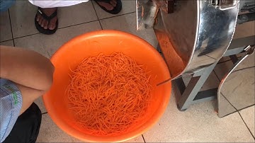 Máy bào cà rốt đồ chua, bào sợi đu đủ, dưa chua, củ sắn