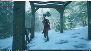 Real-time Cloth Simulation in Unreal Engine 4.25