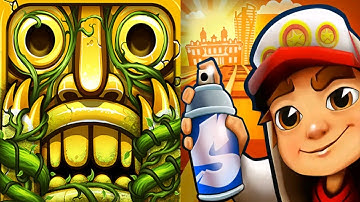 Temple Run 2 Sky Summit VS Subway Surfers Monaco 2022 (Android,iOS) Gameplay
