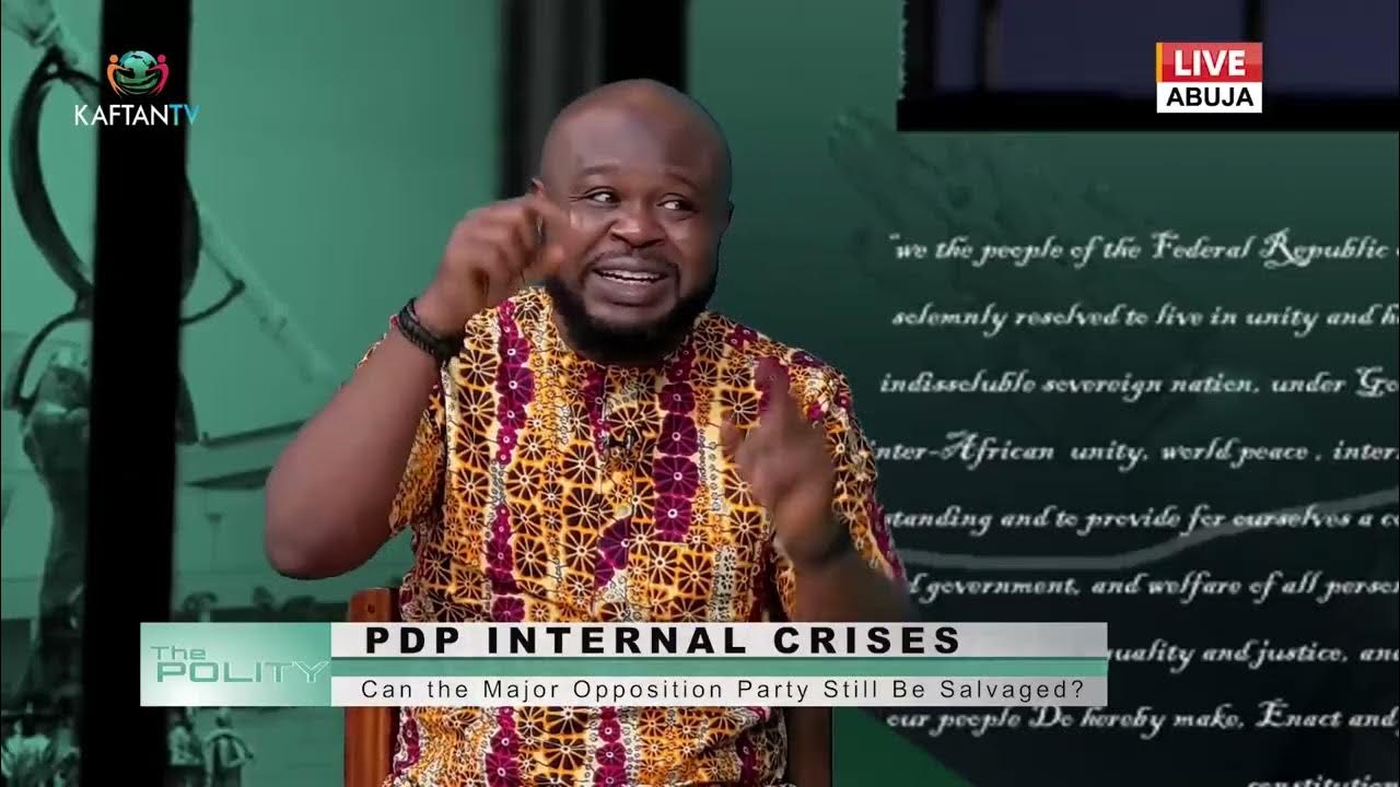 PDP INTERNAL CRISES: Can the Major Opposition Party Still Be Salvaged?