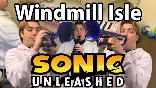 Windmill Isle Drums  Ewi   Trumpet  Melodica Cover sonic Unleashed