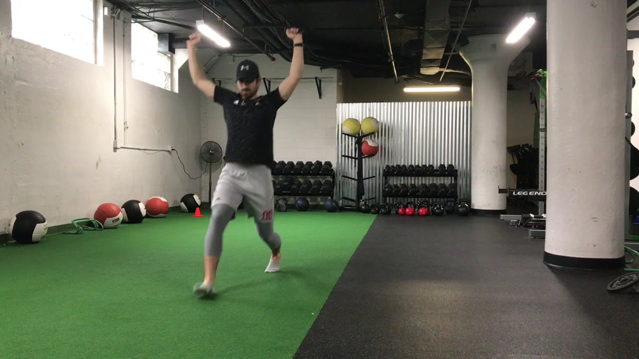 WALKING LUNGE WITH BANDED ROTATION YouTube