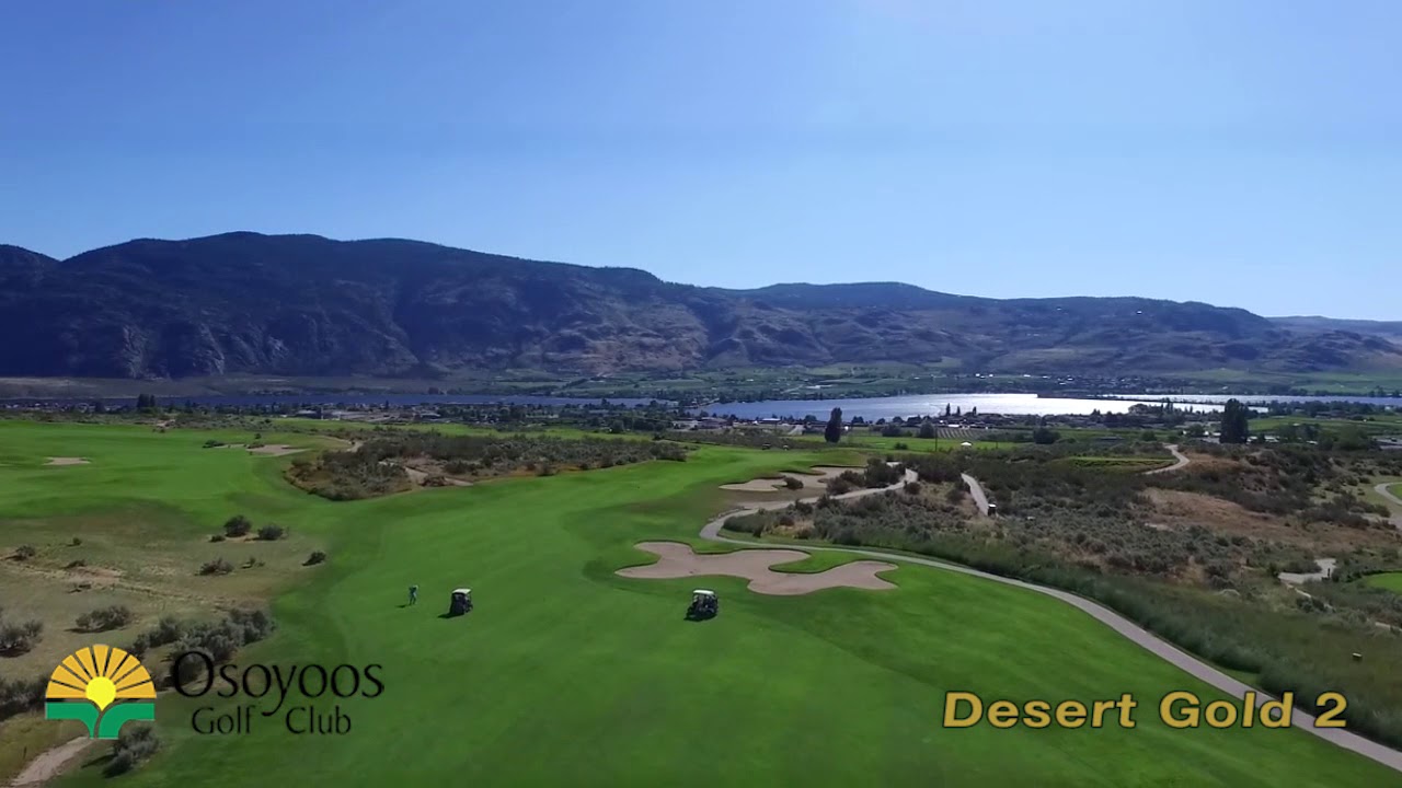 Osoyoos Golf Club, Desert Gold Course, Hole 2 YouTube
