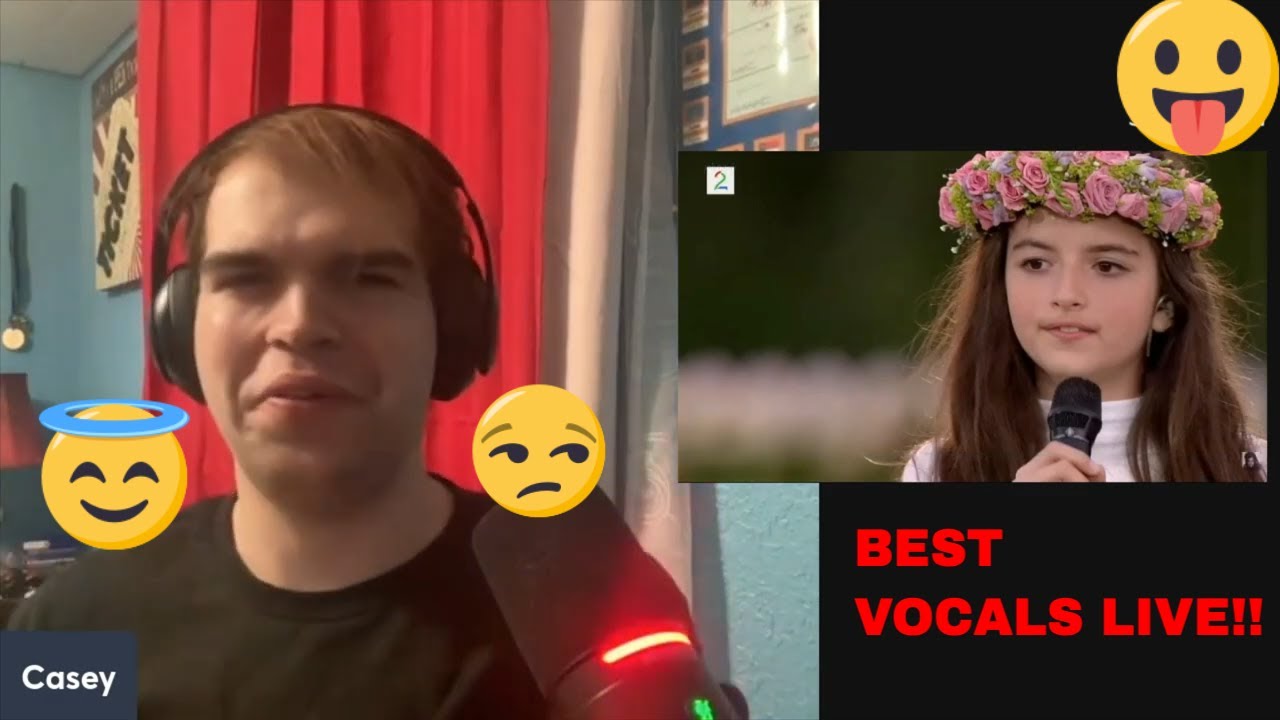 19 Year old Actor Reacts to Angelina Jordan - Feeling Good (Performs at Allsang På Grensen - TV2)