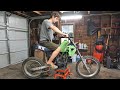 Rebuilding The $75 Barn Find Kawasaki Kx250 Dirt Bike (First Start)