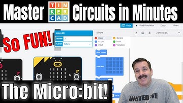 The Micro:bit is available in Tinkercad Circuits! | So much FUN!