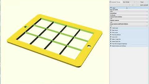 Designing a keyguard for 3D printing