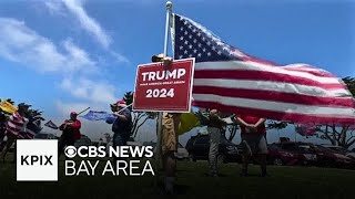 Trump supporters rally in San Francisco