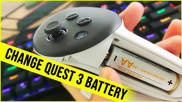 How to Change Meta Quest 3 Controller Battery
