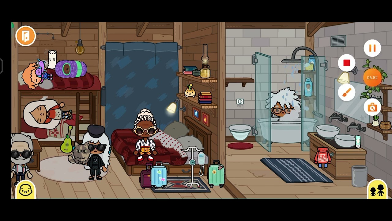 TOCA LIFE WORLD - baba rosina noćna rutina #vlogmas3