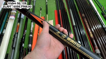 Video Số 128 : Cần Tay Nhật Bản 8m1 Daiwa 9m 🇯🇵 Cần Câu Iso Khoen Bé Câu Cá Biển, Đơn Đài