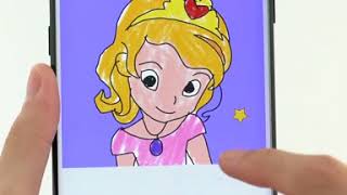Draw.ai App | Learn How to Draw Princess | Coloring | Instagram screenshot 2