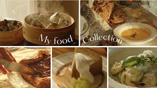 Living VlogMy food collectionLife and food in the forest compilation Autumn Edition