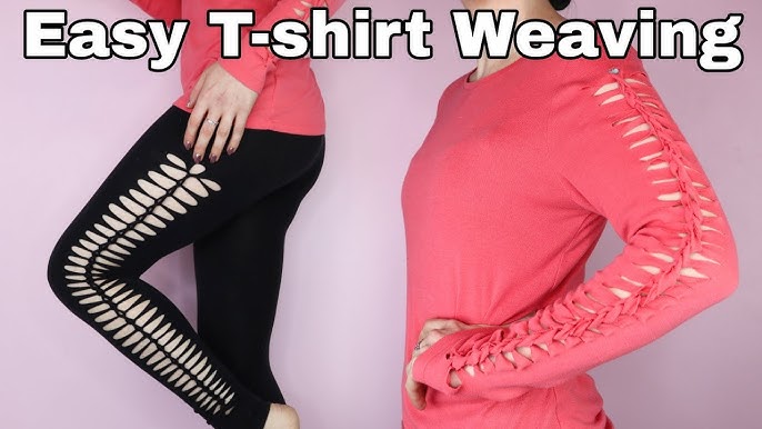 Cutting Leggings and tights! easy DIY thrift flip tutorials 