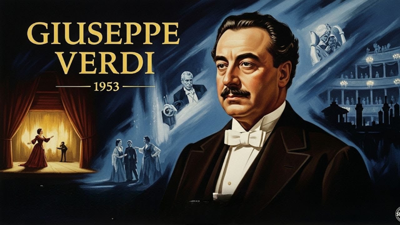 Giuseppe Verdi (1953) La Storia del Genio della Musica | Film Completo ITA