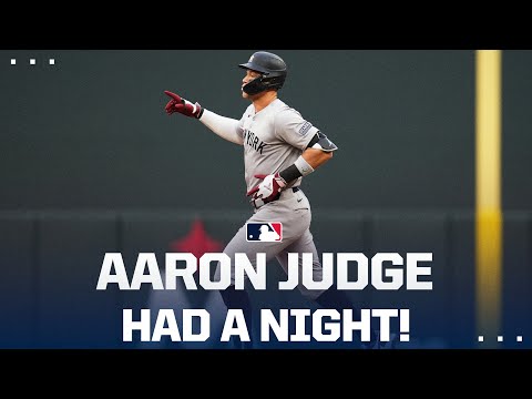 Aaron Judge goes 4-for-4 with a 467-FT MOONSHOT!