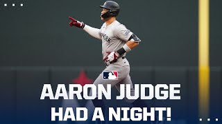 Aaron Judge goes 4for4 with a 467FT MOONSHOT!