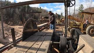 Sawing 14’ White Oak 4”x12”s by Andruw's Lumber  6,224 views 6 months ago 16 minutes