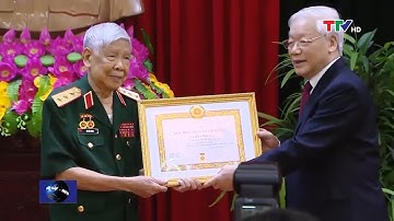 Lực lượng vũ trang Thanh Hóa với Thượng tướng, Nguyên Tổng Bí thư Lê Khả Phiêu | PTTH Thanh Hóa