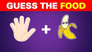 : Guess the Food and Drink by Emoji Quiz Challenge  | Witch Quiz