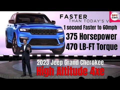 2023 Jeep Grand Cherokee High Altitude 4xe in Hydro Blue Exterior Paint