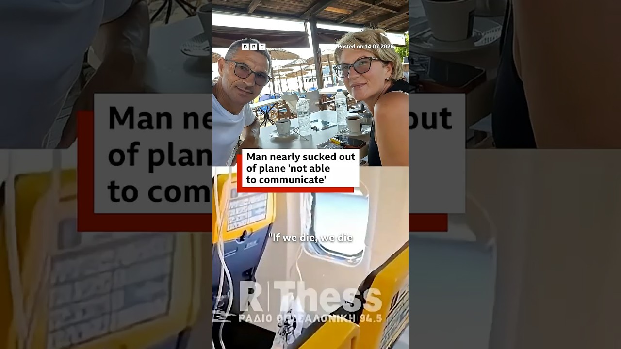 Man nearly sucked out of plane 'not able to communicate'. #Ryanair #Plane #BBCNews