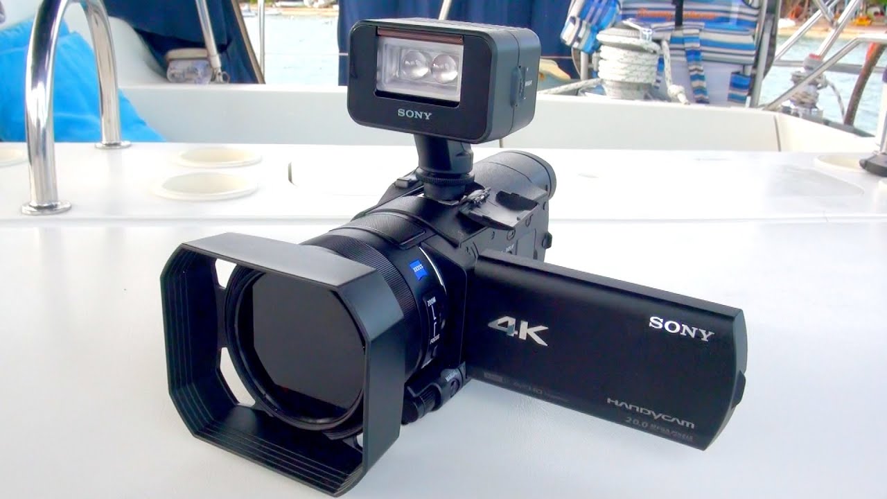 NEW CAMERA ARRIVED!  Now ARL is filming in 4K Ultra-HD with a Sony AX-100, in the BVI, CARIBBEAN!