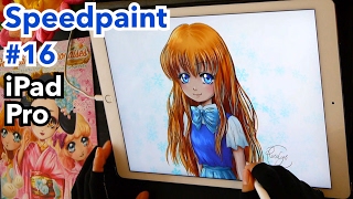 SPEEDPAINT #16 tablet | Miss Japanese Bread | manga iPad