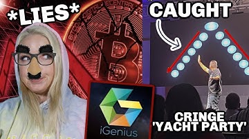 I Snuck into an IGENIUS Event | THE CEO TALKED ABOUT ME