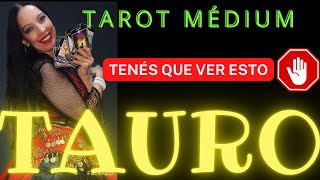 TAURO 🔴TREMENDA PREDICCIÓN TE DEJARÁ CON LA BOCA ABIERTA! 🔴TU VIDA NO SERÁ LA MISMA