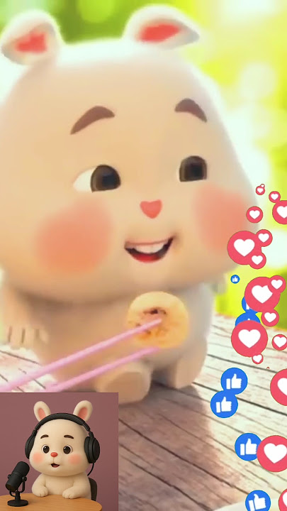 Kelinci gembul disuapin lucu tertawa terbahak#kelinci #lucu #rabbit