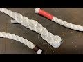 Stopping a rope from fraying