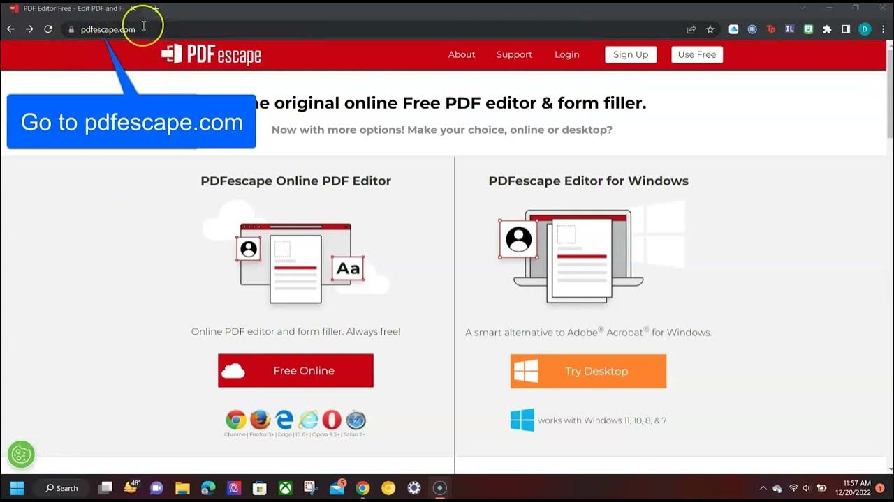 Use pdfescape whiteout tool to cover parts of a pdf file youtube