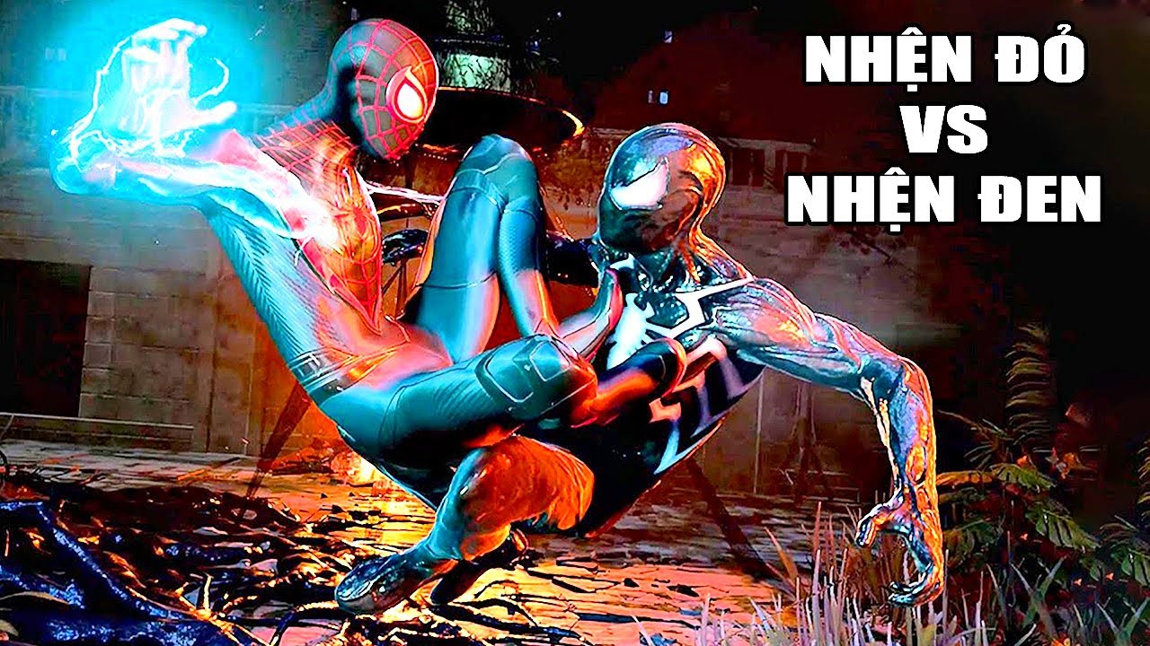 NGƯỜI NHỆN ĐỎ VS NGƯỜI NHỆN ĐEN | Spider Man 2 | PS5