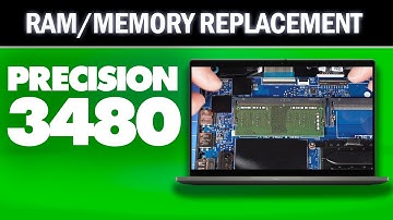 How To Replace Your RAM/Memory | Dell Precision 3480