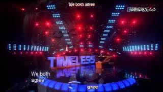 Xiah Junsu & Jang Ri In - Timeless LIVE [eng sub   roman]
