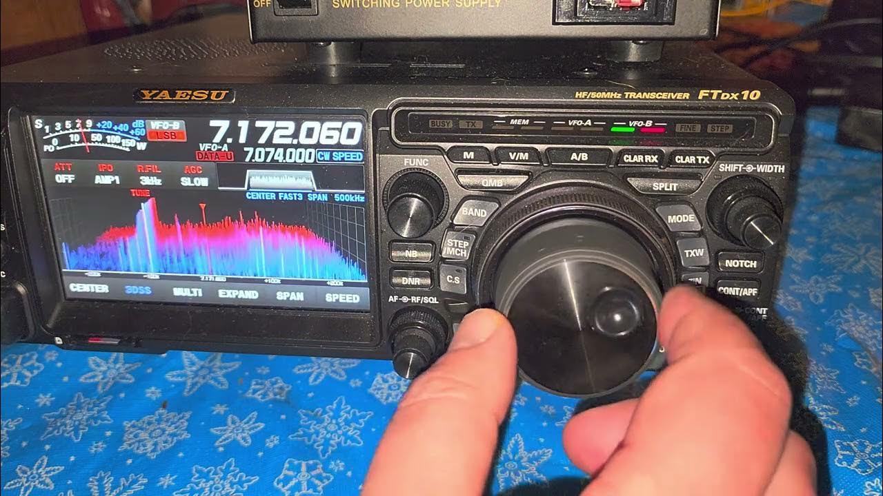 Yaesu FTdx10 AGC Automatic Gain Control feature and effect on signals