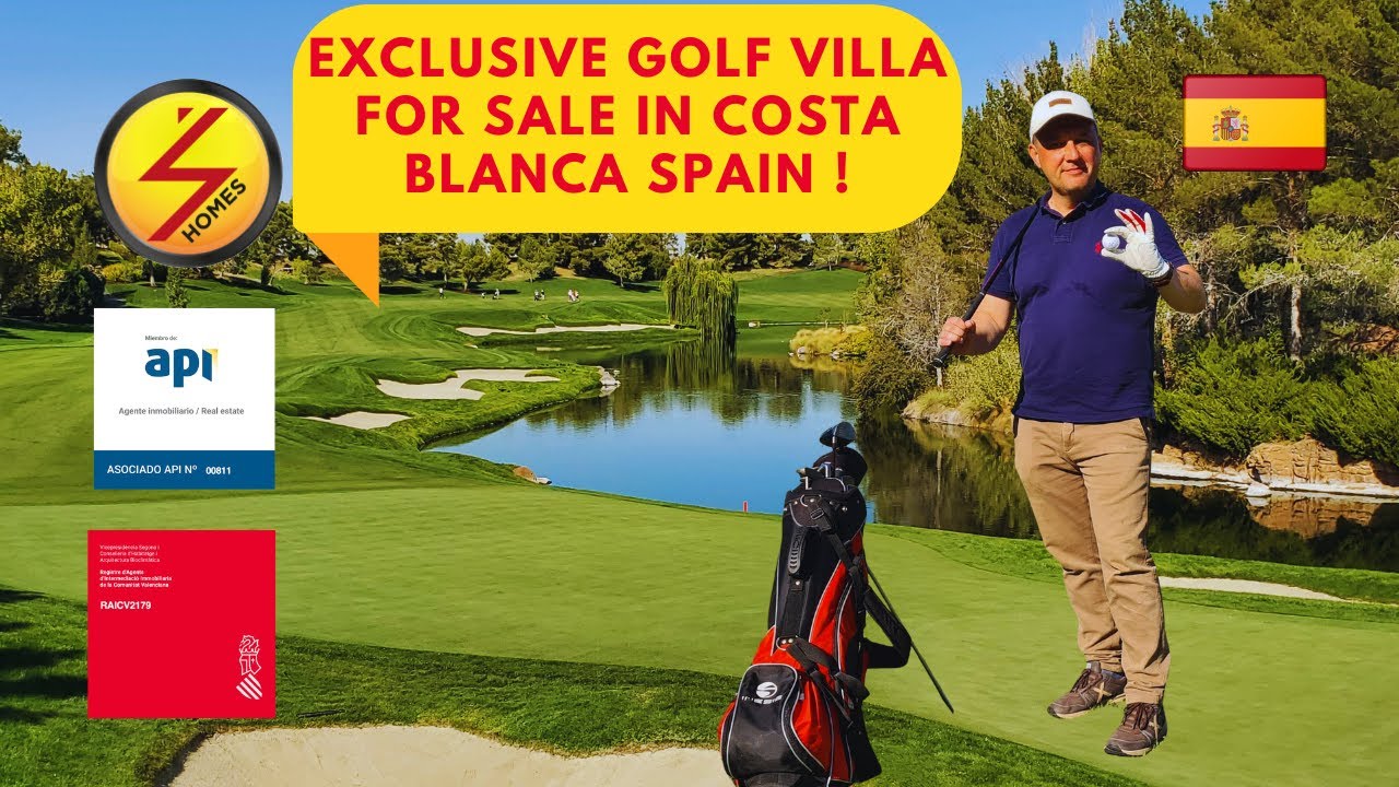 Exclusive Golf Villa for sale in Costa Blanca Spain with Dariusz
