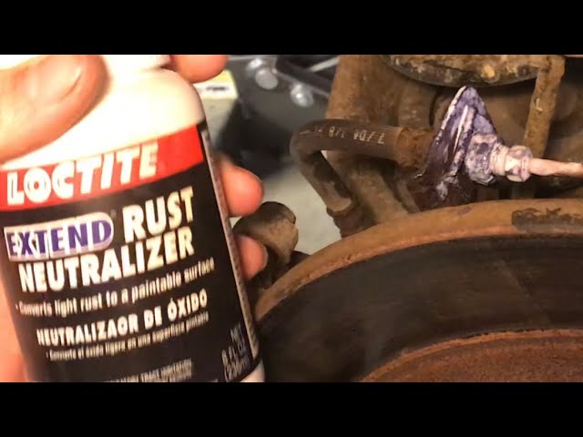 how to make your brake lines last LONGER (chemical treatment) 