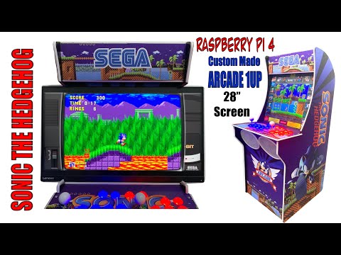 28 Inch Screen Mod Arcade1Up - Just Fits from Sonic Love